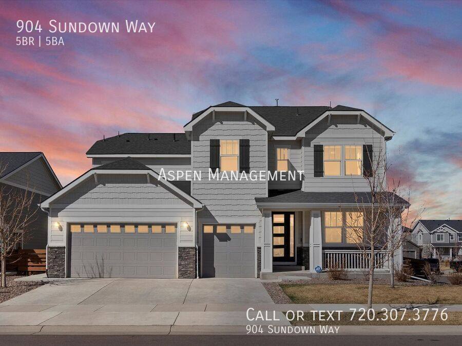House for rent at 904 Sundown Way, Erie, CO 80516
