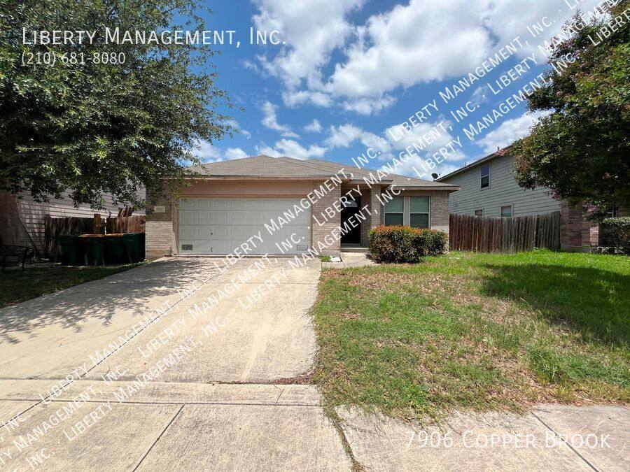 House for rent at 7906 Copper Brook, Converse, TX 78109