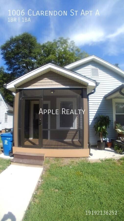 House for rent at 1006 Clarendon St #A, Durham, NC 27705