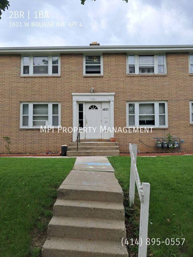 Apartment for rent at 1601 W Bolivar Ave #4, Milwaukee, WI 53221