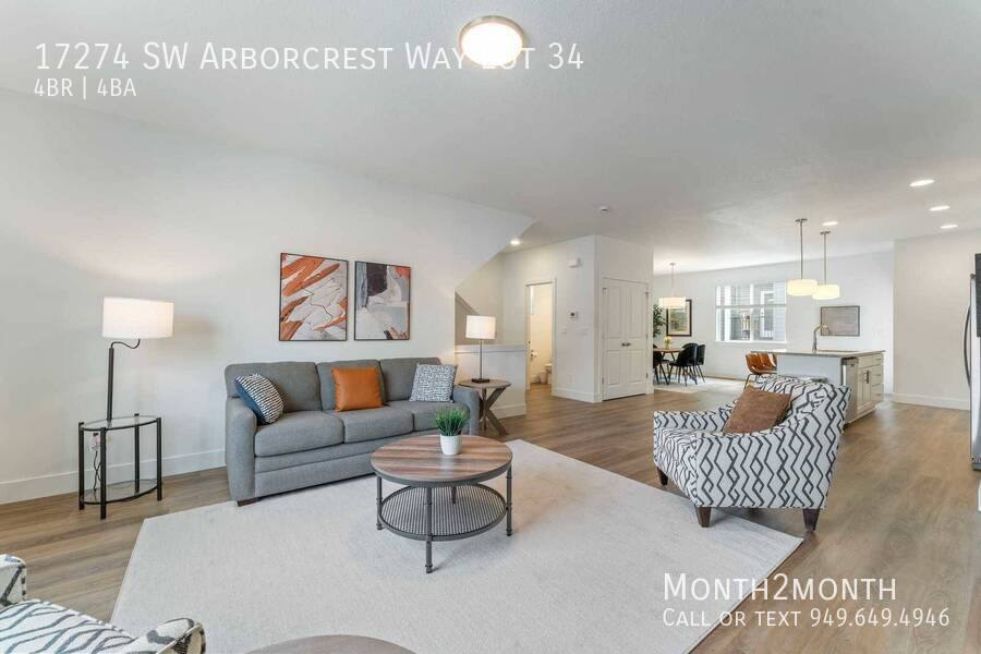 House for rent at 17274 SW Arborcrest Way #34, Beaverton, OR 97003