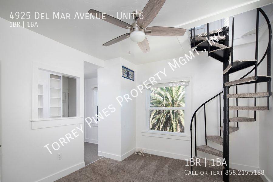 Apartment for rent at 4925 Del Mar Ave #6, San Diego, CA 92107