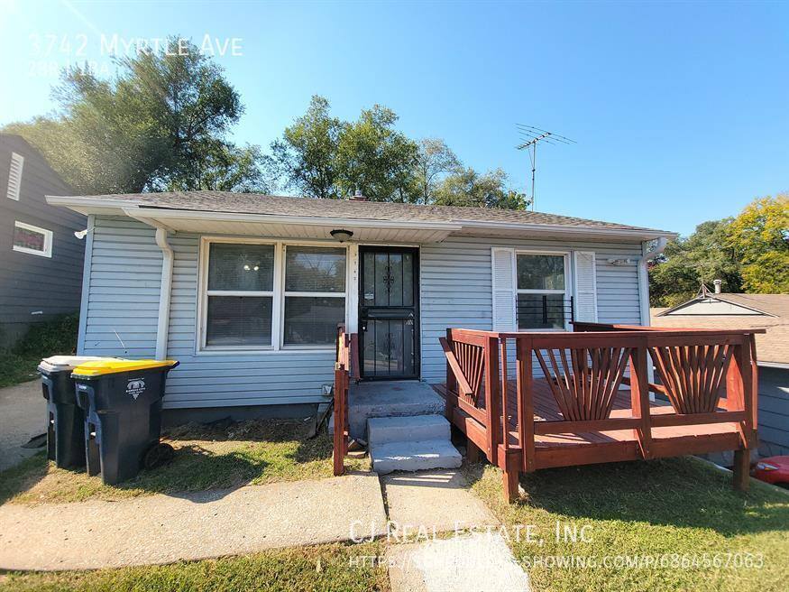 House for rent at 3742 Myrtle Ave, Kansas City, MO 64128