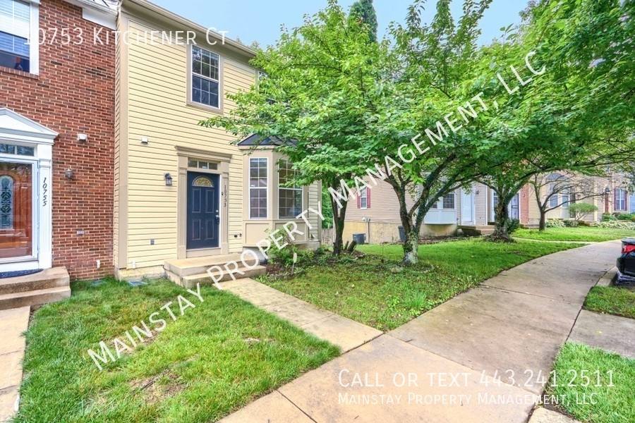 Townhouse for rent at 10753 Kitchener Court, Bowie, MD 20721