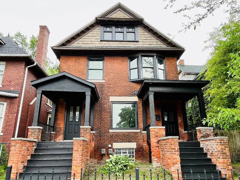 Townhouse for rent at 4731 Trumbull St, Detroit, MI 48208