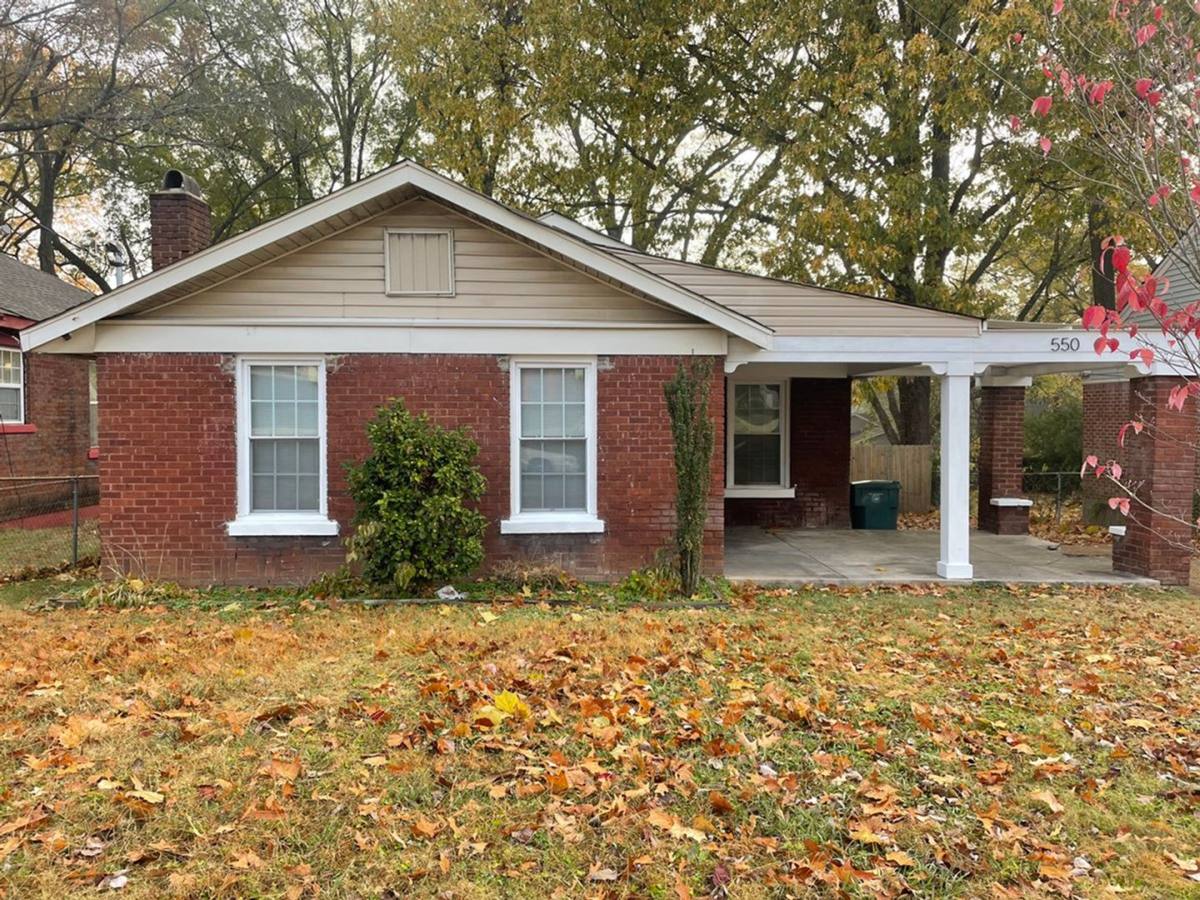 House for rent at 550 Marianna St, Memphis, TN 38111