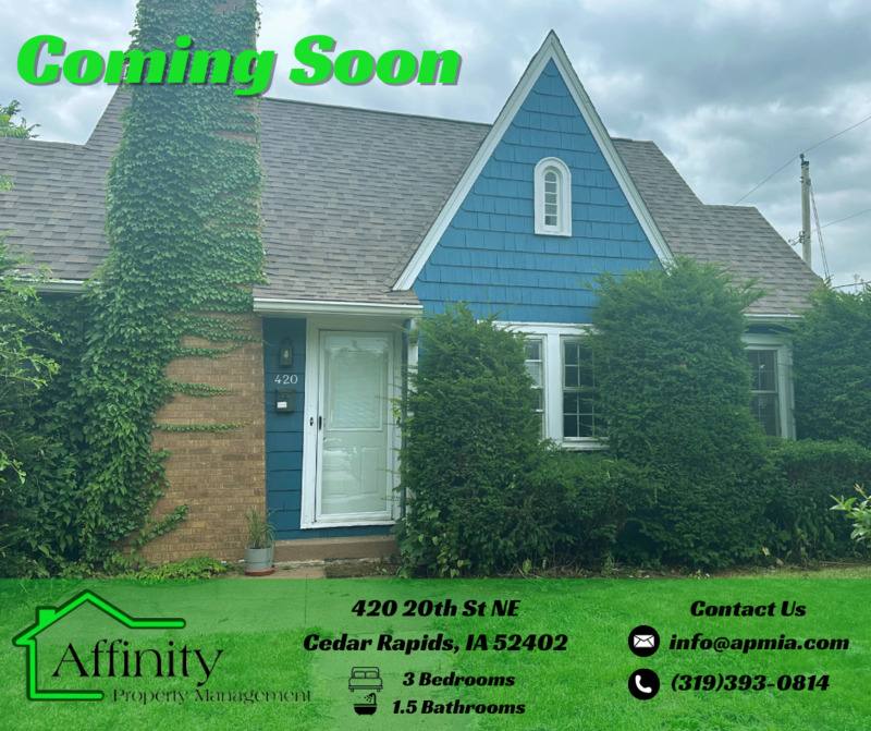 House for rent at 420 20th St NE, Cedar Rapids, IA 52402