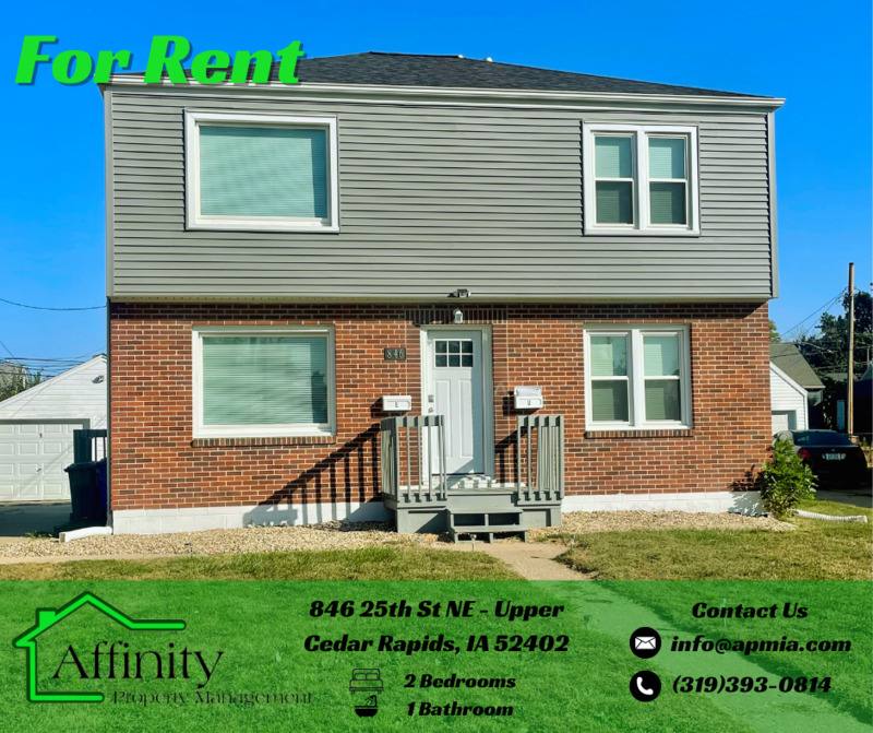 Apartment for rent at 846 25th St NE, Cedar Rapids, IA 52402