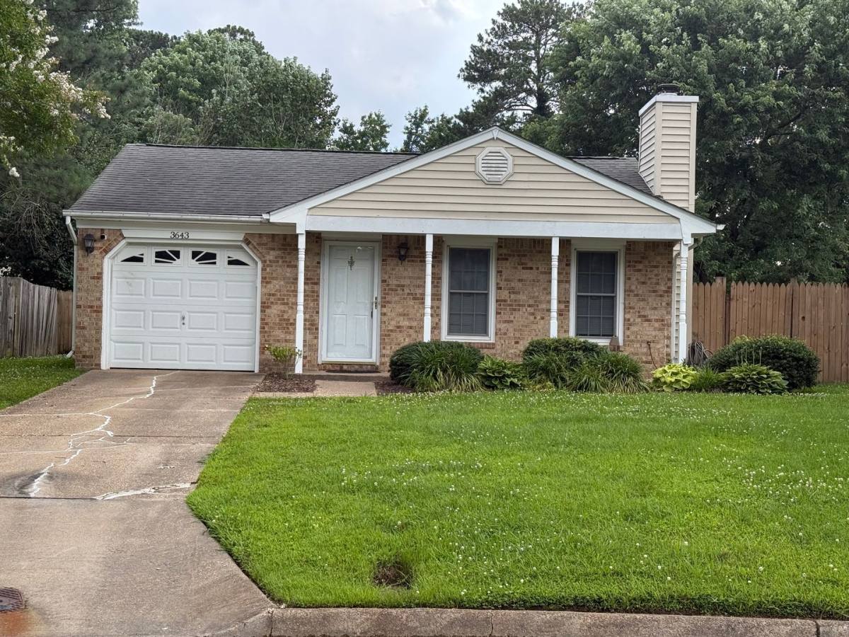 House for rent at 3643 Coleridge Court, Virginia Beach, VA 23462