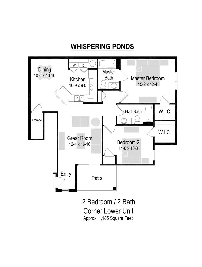 Apartment for rent at 1830 Meadow Lane, Pewaukee, WI 53072