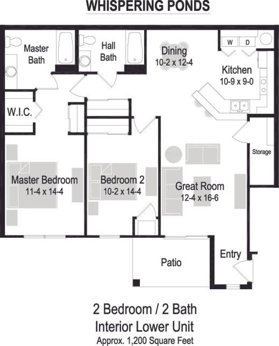 Apartment for rent at 1830 Meadow Lane, Pewaukee, WI 53072