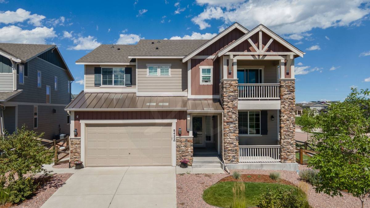 House for rent at 8422 Crooked Branch Lane, Colorado Springs, CO 80927