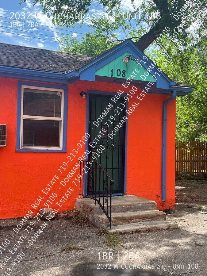 Apartment for rent at 2032 W Cucharras St #108, Colorado Springs, CO 80904