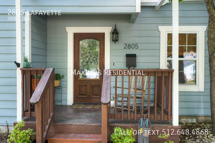 House for rent at 2805 Lafayette, Austin, TX 78722