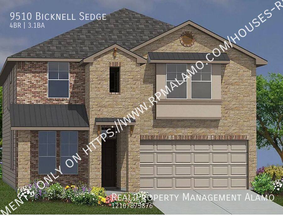 House for rent at 9510 Bicknell Sedge, San Antonio, TX 78254