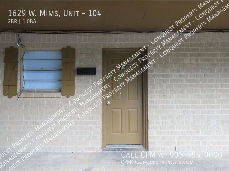 1629 W Mims #104, Tyler, TX 75702