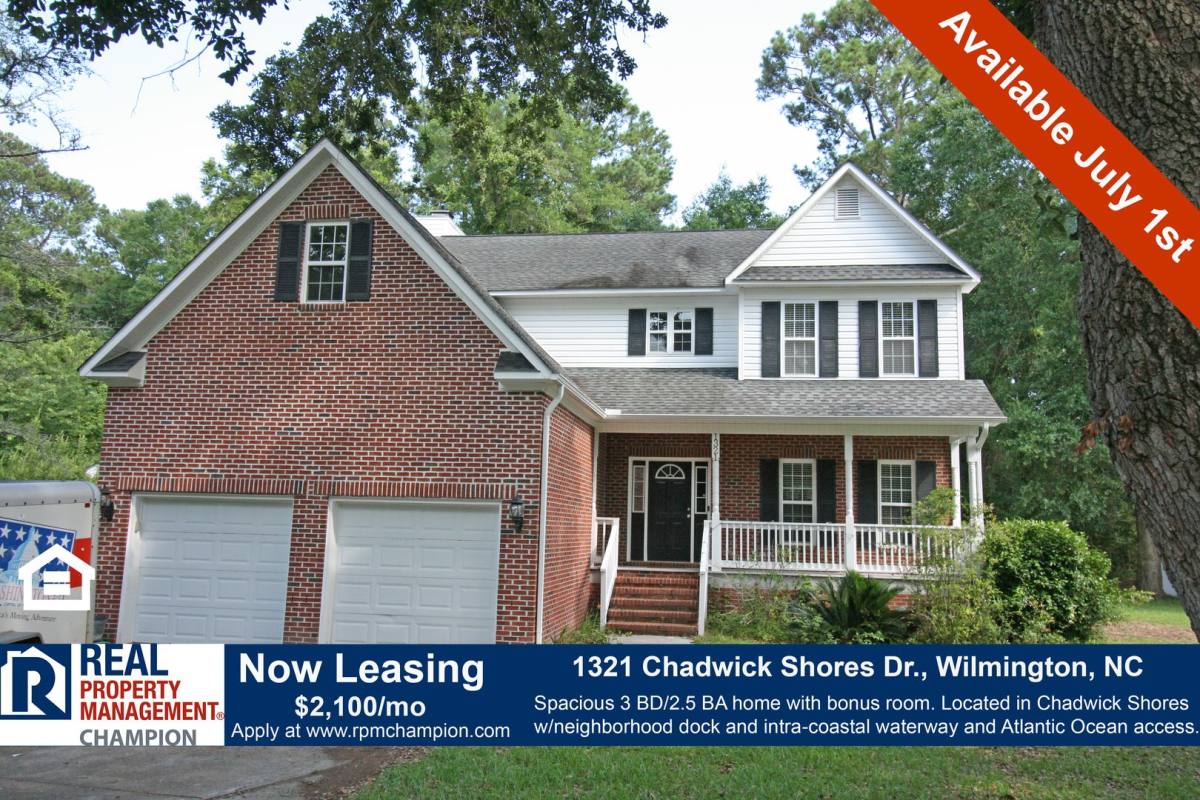 House for rent at 1321 Chadwick Shores Dr, Sneads Ferry, NC 28460