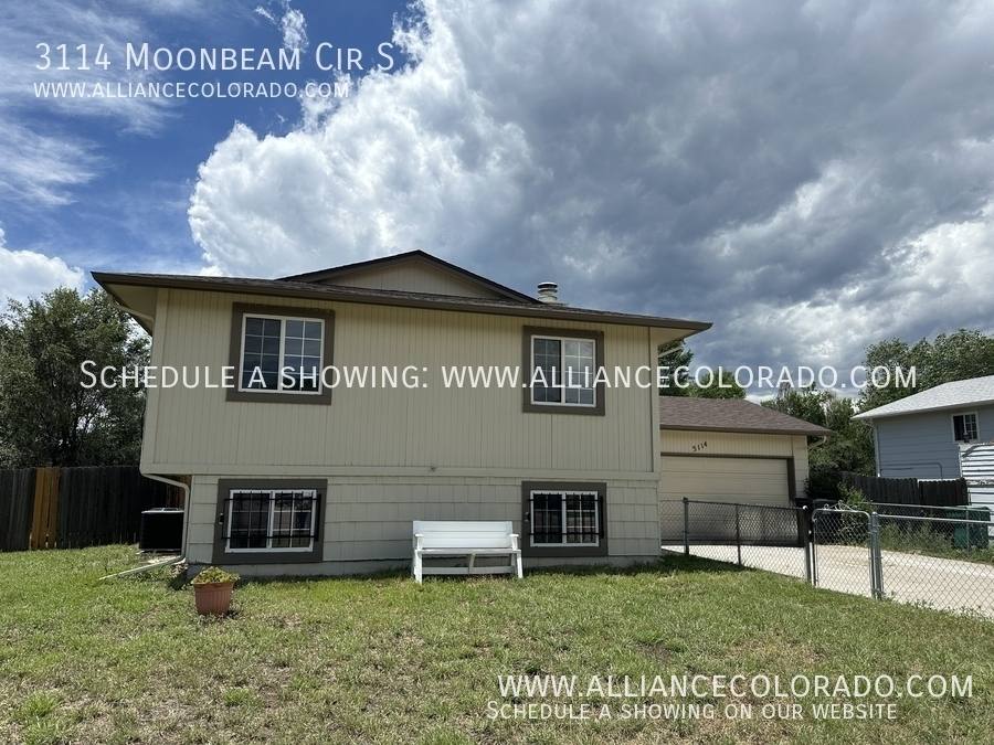 House for rent at 3114 Moonbeam Circle S, Colorado Springs, CO 80916