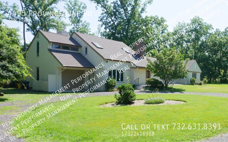 House for rent at 4495 Province Line Rd, Princeton, NJ 08540