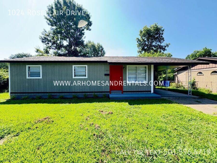 House for rent at 1024 Roseclair Dr, North Little Rock, AR 72117
