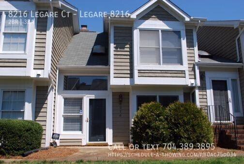 Townhouse for rent at 8216 Legare Court, Charlotte, NC 28210