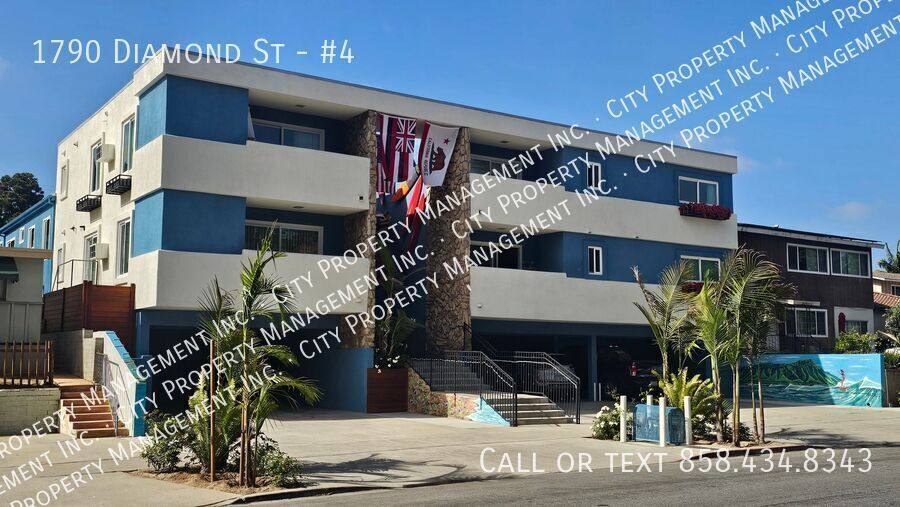 Condo for rent at 1790 Diamond St #4, San Diego, CA 92109
