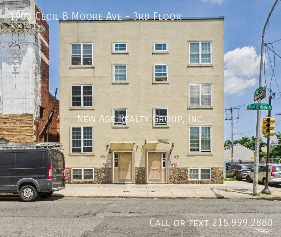 Apartment for rent at 1903 Cecil B Moore Ave - 3rd Floor, Philadelphia, PA 19121