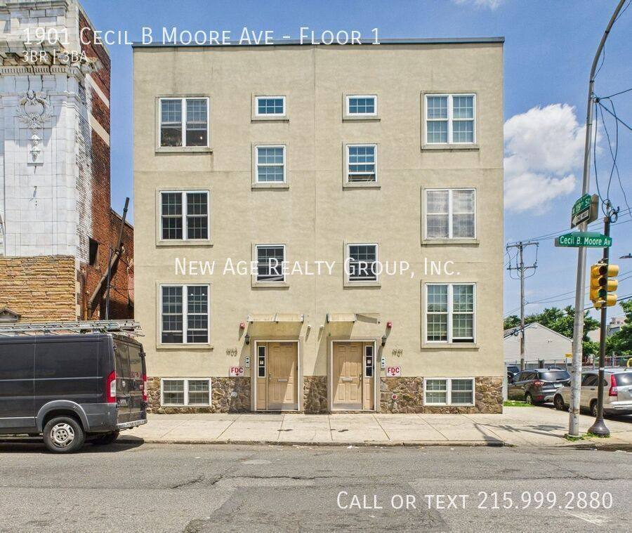 Apartment for rent at 1901 Cecil B Moore Ave #1, Philadelphia, PA 19121