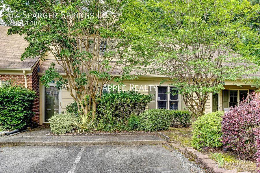 Townhouse for rent at 52 Sparger Springs Lane, Durham, NC 27705