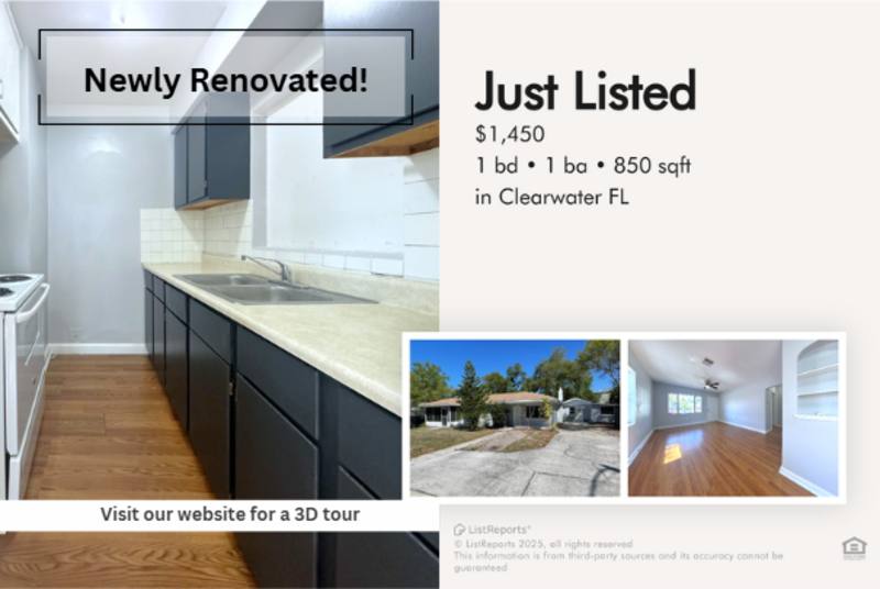 Apartment for rent at 1438 San Juan Court, Clearwater, FL 33756
