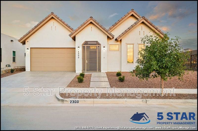 House for rent at 2300 Tierra Zaria, El Paso, TX 79938