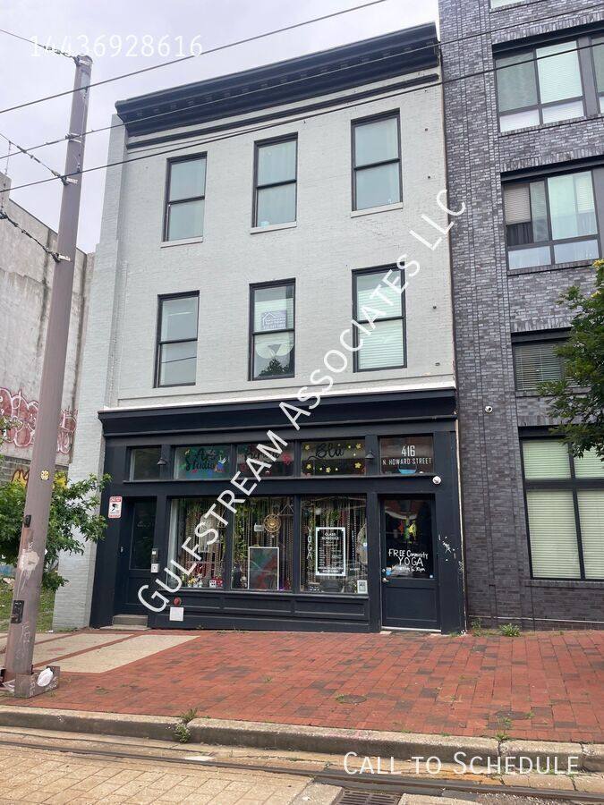 Apartment for rent at 416 N Howard St #1A, Baltimore, MD 21201