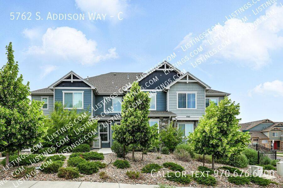 Townhouse for rent at 5762 S Addison Way #C, Aurora, CO 80016