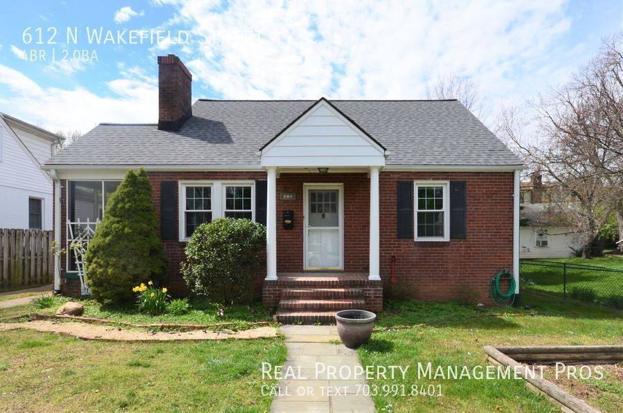 House for rent at 612 N Wakefield St, Arlington, VA 22203