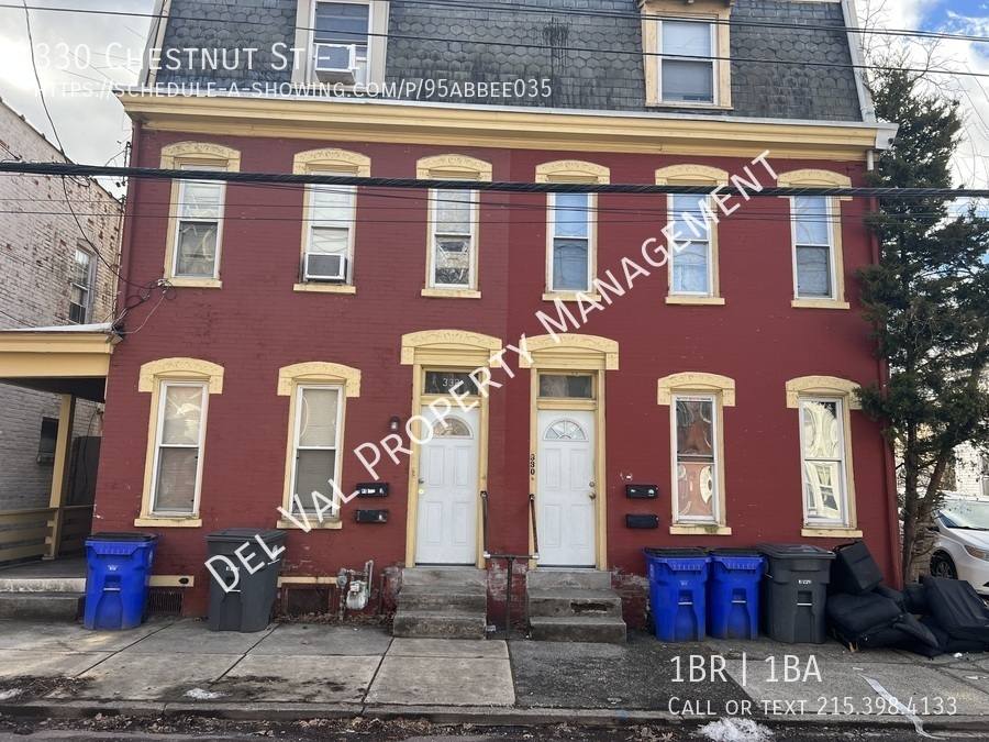 Apartment for rent at 330 Chestnut St #1, Pottstown, PA 19464