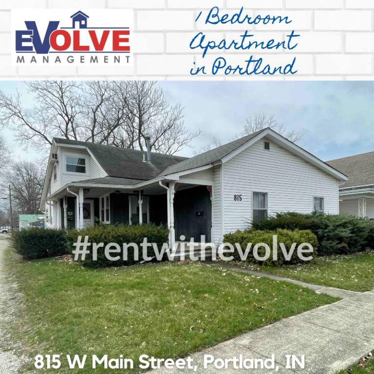 Apartment for rent at 815 W Main St #2, Portland, IN 47371