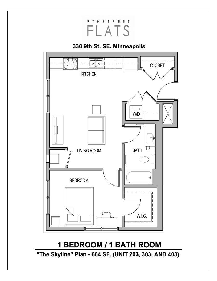 Apartment for rent at 330 SE 9th St, Minneapolis, MN 55414