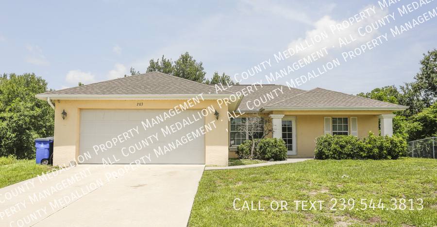 House for rent at 203 Jack Ave N, Lehigh Acres, FL 33971