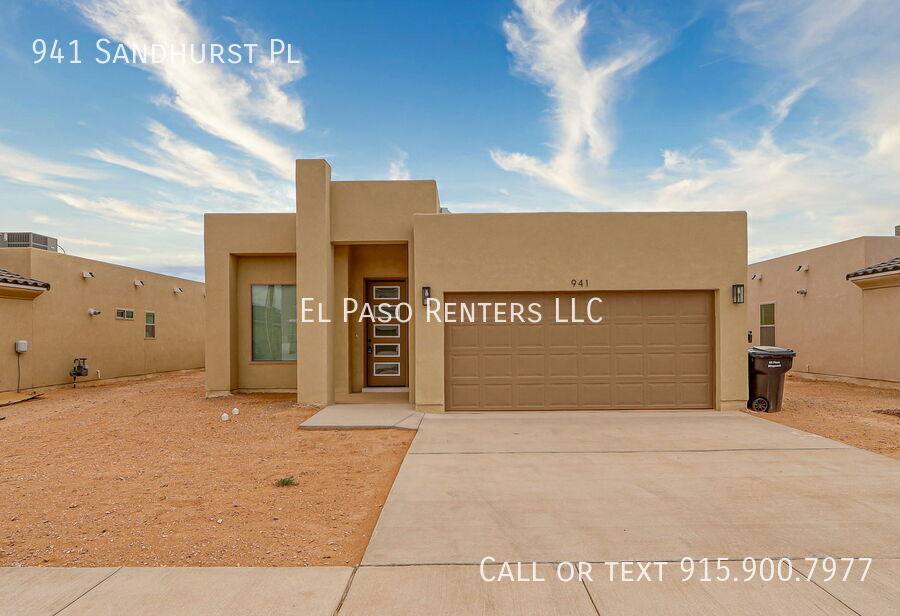 House for rent at 941 Sandhurst Place, El Paso, TX 79928