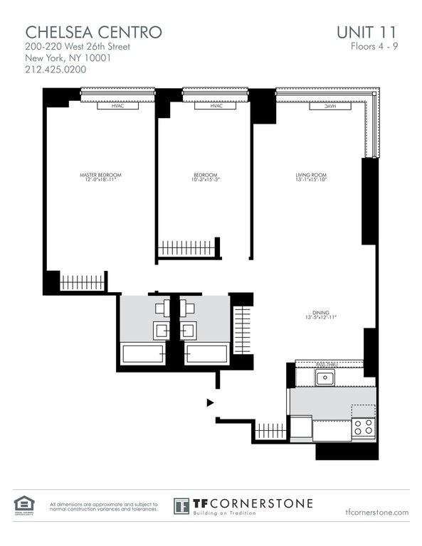 Apartment for rent at 200 W 26th St, New York, NY 10001