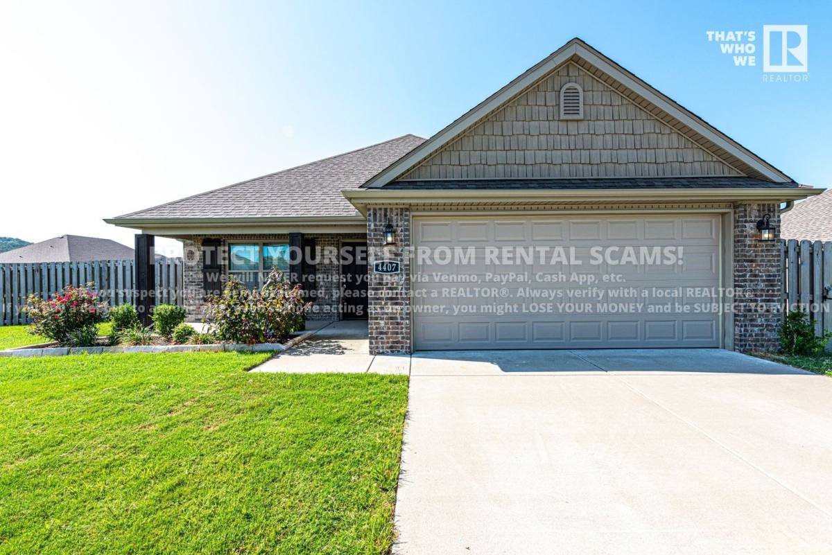 House for rent at 4407 W Wales Dr, Fayetteville, AR 72704