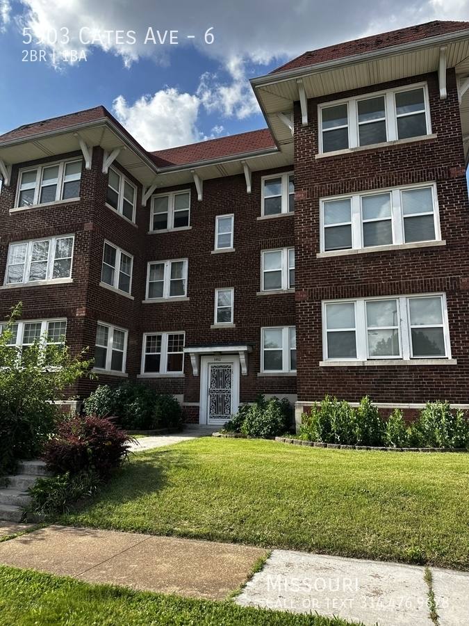 Apartment for rent at 5903 Cates Ave #6, Saint Louis, MO 63112