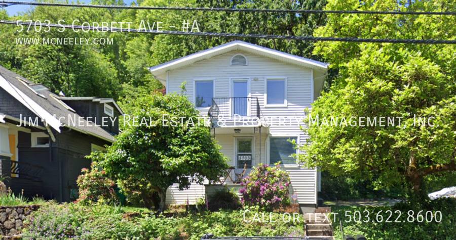 Apartment for rent at 5703 S Corbett Ave #A, Portland, OR 97239