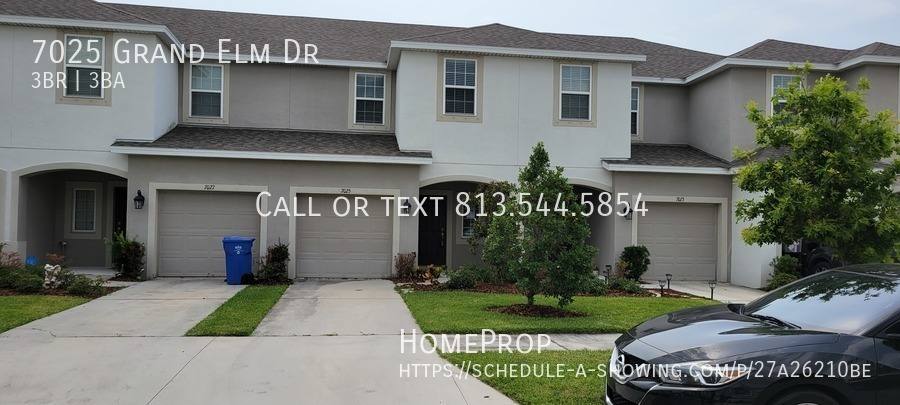 Townhouse for rent at 7025 Grand Elm Dr, Riverview, FL 33578