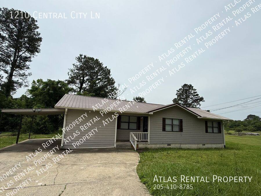 House for rent at 1210 Central City Lane, Anniston, AL 36201