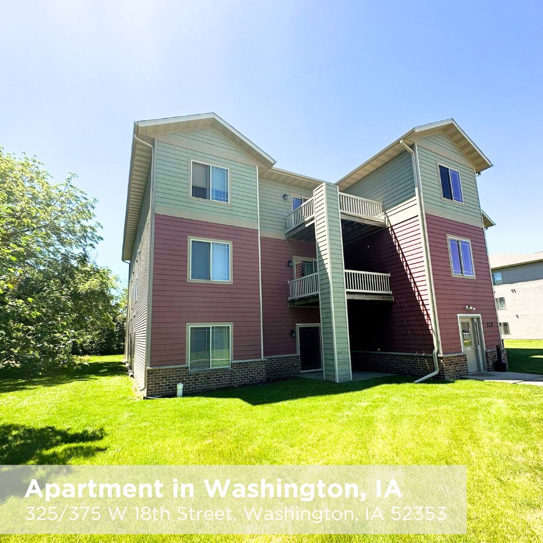 Apartment for rent at 325 375 W, Washington, IA 52353