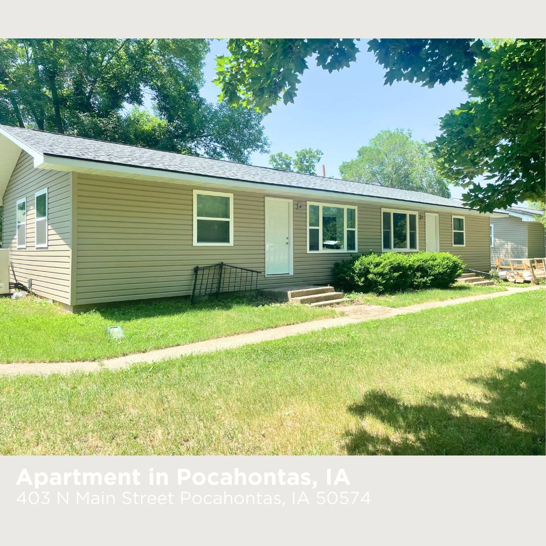 Apartment for rent at 403 N Main St, Pocahontas, IA 50574