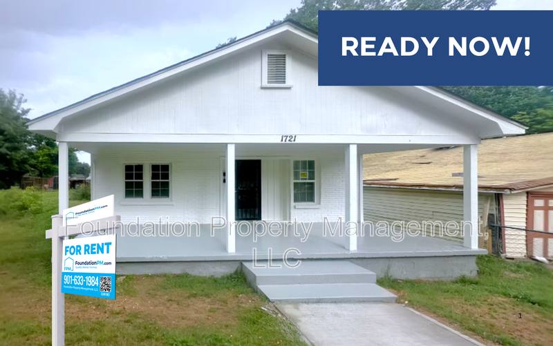 House for rent at 1721 W Silver St, Memphis, TN 38106