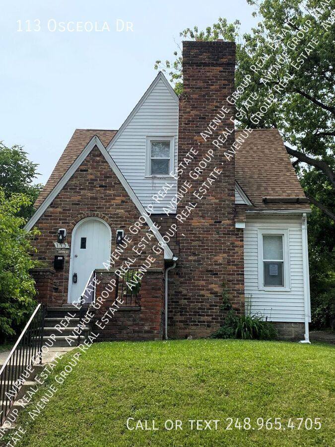 House for rent at 113 Osceola Dr, Pontiac, MI 48341