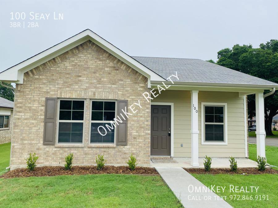 House for rent at 100 Seay Lane, Quinlan, TX 75474